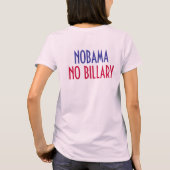 NOBAMA, GEEN BILLAIR T-shirt (Achterkant)