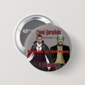Nobama Halloween-Barackula en Biden Button (Voorkant /achterkant)