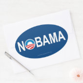 NOBAMA OVALE STICKER (Envelop)