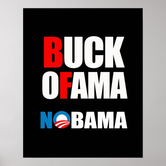 NOBAMA POSTER (Voorkant)