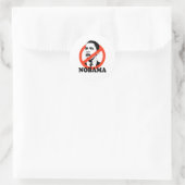 NOBAMA RONDE STICKER (Tas)