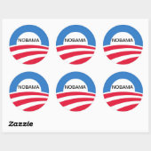 NOBAMA RONDE STICKER (Vel)