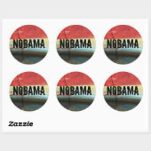NOBAMA RONDE STICKER (Vel)