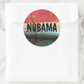 NOBAMA RONDE STICKER (Tas)