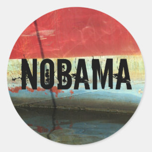 NOBAMA RONDE STICKER