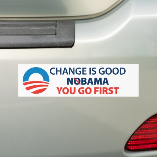 NOBAMA Sticker (Op auto)
