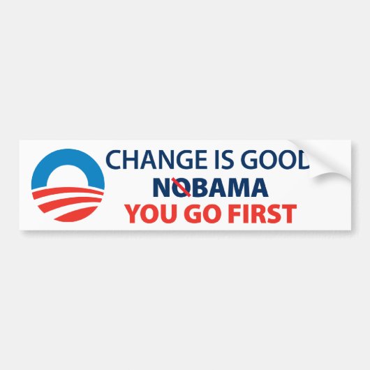 NOBAMA Sticker (Voorkant)