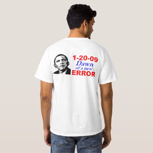 NObama T-shirt (Achterkant volledig)