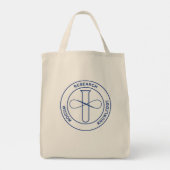 NOBCChE Blue logo Tote Bag (Achterkant)