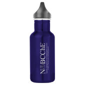 NOBCChE Witte Logo Waterfles (Links)