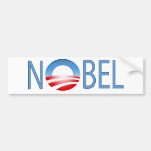 NOBEL OBAMA BUMPERSTICKER