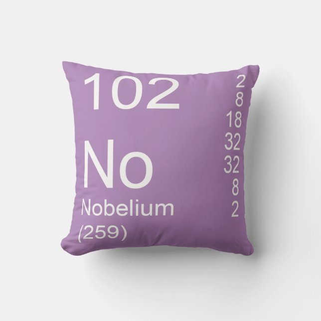 Nobelium Kussen (Voorkant)