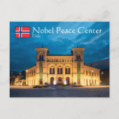 Nobelprijs voor de vrede briefkaart (Voorkant)