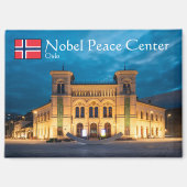 Nobelprijs voor de vrede magneet (Voorkant)