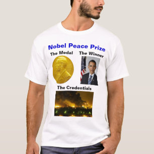 Nobelprijs voor de vrede t-shirt