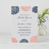 Nobelprijsvraag voor zeemacht en Blush Bridal Kaart (Staand voorkant)