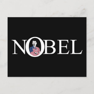 Nobelprijswinnaar - Barack Obama Briefkaart