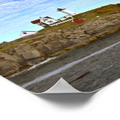 Nobelvuurtoren, Cape Neddick, Maine Poster (Hoek)