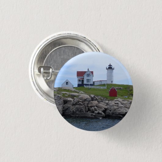 Nobelvuurtoren - Maine Ronde Button 3,2 Cm (Voorkant /achterkant)