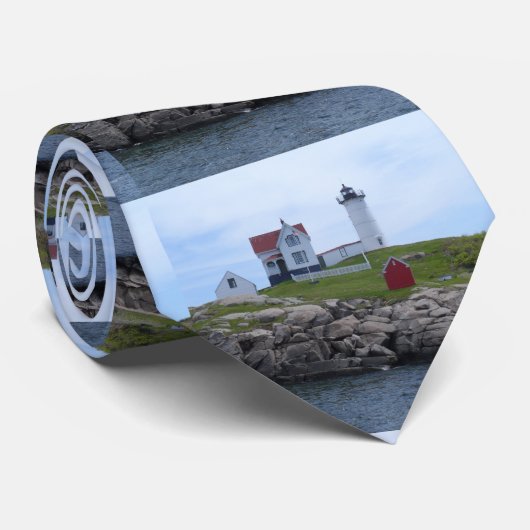 Nobelvuurtoren - Maine Stropdas (Opgerold)