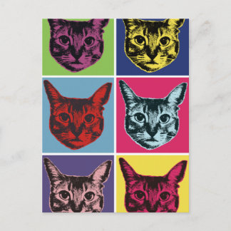 Nobigao Pop Cat Briefkaart
