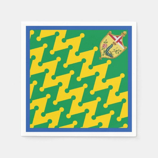 Nobile Contrada del Bruco (Caterpijler) Palio Servet (Voorkant)