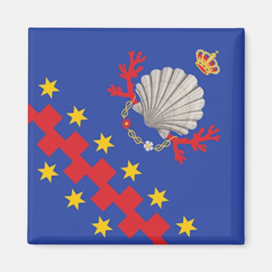 Nobile Contrada del Nicchio (Seashell) Magneet (Voorkant)