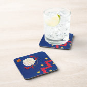 Nobile Contrada del Nicchio (Seashell) Palio Bier Onderzetter (Rechterzijde)