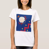 Nobile Contrada del Nicchio (Seashell) Palio T-shirt (Voorkant)