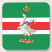 Nobile Contrada dell' Oca (Goose) Palio Bier Onderzetter (Voorkant)