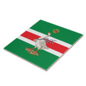 Nobile Contrada dell' Oca (Goose) Palio Tegeltje (Zijkant)