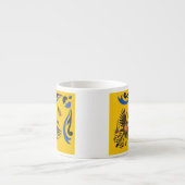 Nobile Contrada dell'Aquila Palio di Siena (Eagle) Espresso Kop (Voorkant)