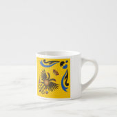 Nobile Contrada dell'Aquila Palio di Siena (Eagle) Espresso Kop (Rechts)