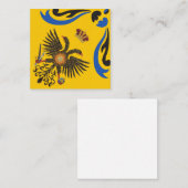 Nobile Contrada dell'Aquila Palio di Siena (Eagle) Kortingskaartje (Voorkant / Achterkant)