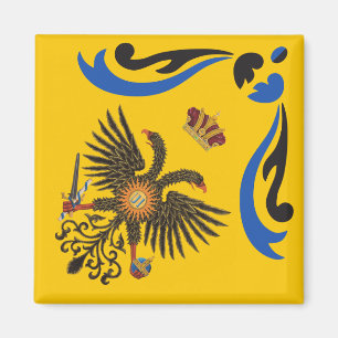 Nobile Contrada dell'Aquila Palio di Siena (Eagle) Magneet