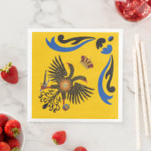 Nobile Contrada dell'Aquila Palio di Siena (Eagle) Servet (Insitu)