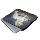Nobility — IJslandse paarden Laptop Sleeve (Voorkant onderkant)