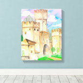 Nobility Stretted Canvas Print (Insitu (Houten vloer))