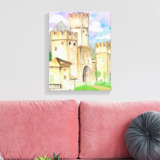 Nobility Stretted Canvas Print (Insitu (Woonkamer))