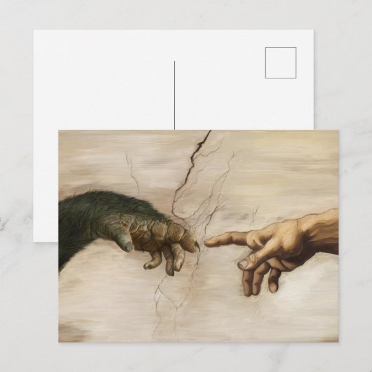 Noble Beasts - Creation of Apekind Briefkaart (Voorkant / Achterkant)