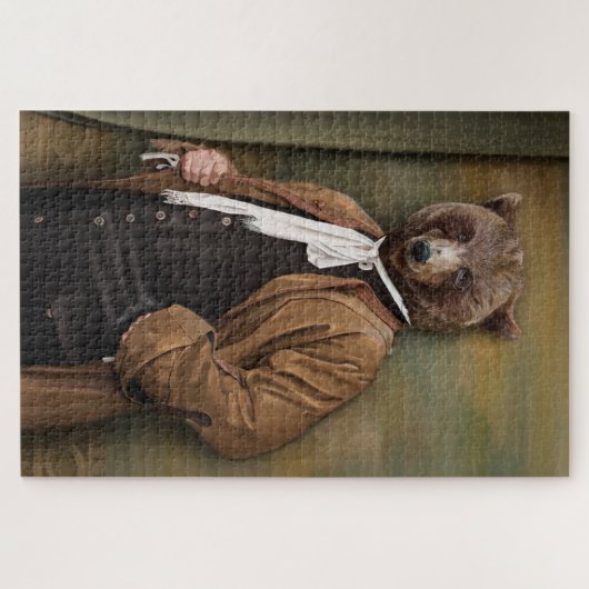 Noble Beasts - Dandy Bear Legpuzzel (Horizontaal)