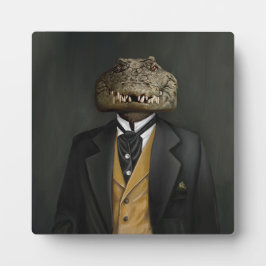 Noble Beasts - Dandy Crocodile Fotoplaat