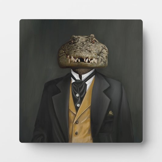 Noble Beasts - Dandy Crocodile Fotoplaat (Voorkant)