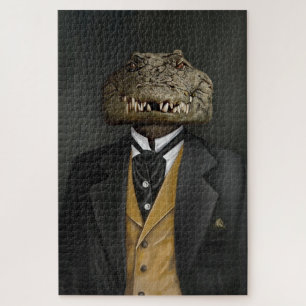 Noble Beasts - Dandy Crocodile Legpuzzel