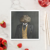 Noble Beasts - Dandy Crocodile  Servet (Insitu)