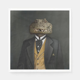 Noble Beasts - Dandy Crocodile  Servet