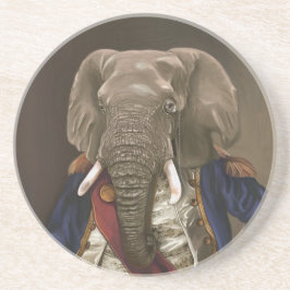 Noble Beasts - Dandy Elephant Zandsteen Onderzetter