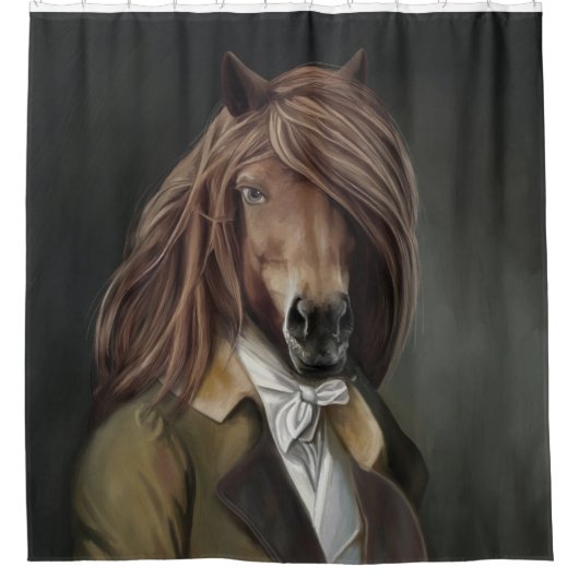 Noble Beasts - Dandy Horse  Douchegordijn (Voorkant)