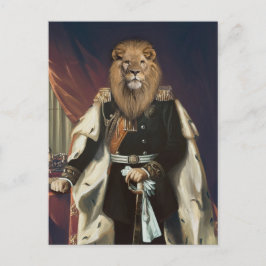 Noble Beasts - Dandy Lion  Briefkaart