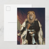 Noble Beasts - Dandy Lion  Briefkaart (Voorkant / Achterkant)